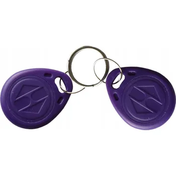 Přívěsek Na Klíče silná 125kHz EM4100 fialová 20 kusů