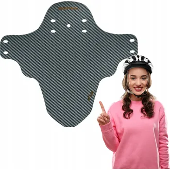 Blatník na kolo BLATNÍK NA KOLO 24-29" MTB PŘEDNÍ ENDURO STŘÍBRNÝ NA KOLO G-01