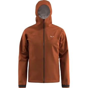 Pánská větrovka Salewa Puez 2,5L PTX Jacket M bombay brown - XL