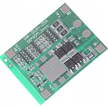 IP kamera Řídicí modul nabíjení článků 18650 3S 12A BMS Li-Ion