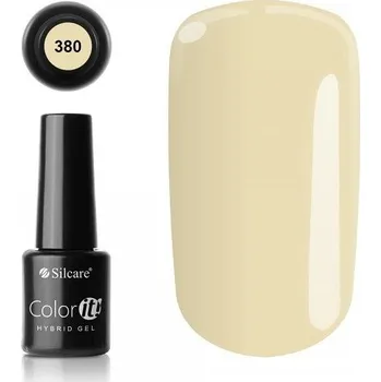 Přípravek na nehty Hybridní lak barevný lak Silcare 380 8 ml