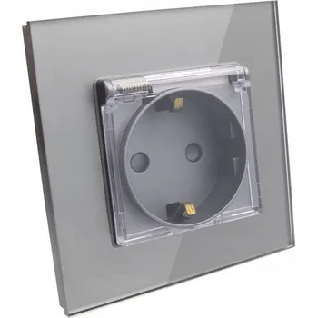 Elektrická zásuvka Elektrická Zásuvka B-line , šedá