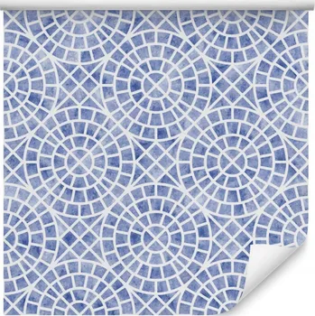 Tapeta Tapeta na zeď do jídelny, geometrická mozaika