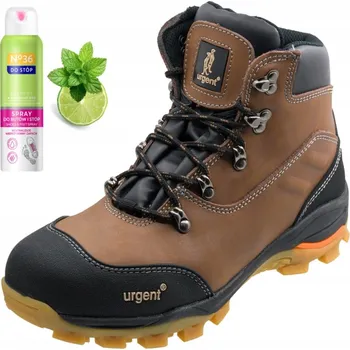 Pracovní obuv BOTY PRACOVNÍ SILNÉ BOTY BOZP se zdvihem S3 gumová podrážka VYSOKÉ 45