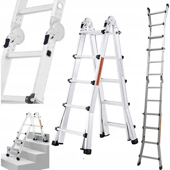 Žebřík Žebřík Hooha hliníkový 4 stupně do 150 kg