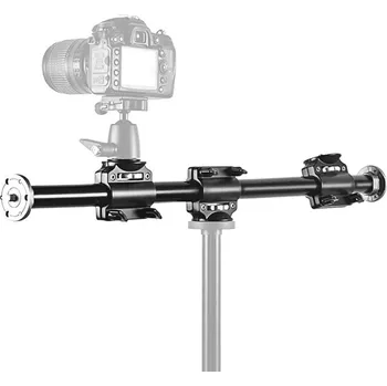 Stativ Robustní Stativová Příčka Magic Arm 3/8 Závity Podpěra Heavy Rameno Stativu pro 4 Hlavy Výběr Velikosti 60cm
