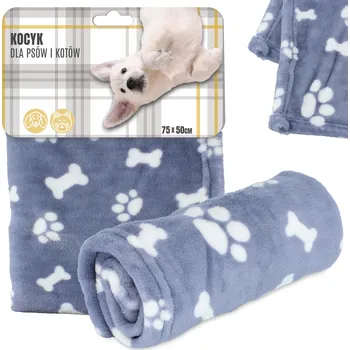 Pelíšek pro psa PELÍŠEK pro psa kočku 75x50 cm POTAH Deka Přehoz DEKA POSTEL AUTO OD