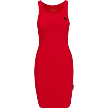 Dámské oblečení PitBull West Coast - dámské šaty LAYLA 240 červené XL