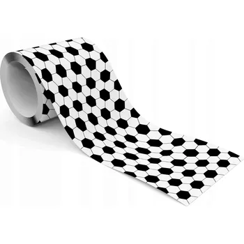 Fototapeta Samolepicí Dekorativní Bordura Geometrický Vzor Fotbalový Míč Sport