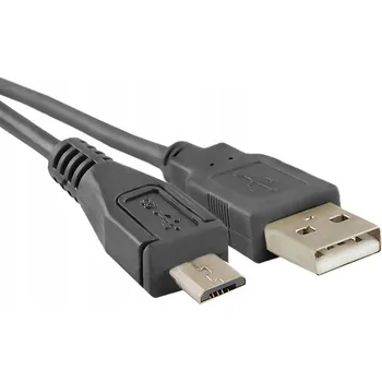 Datový kabel USB 2.0 kabel Qoltec 52326, 1,8 m, černý