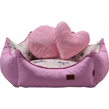 Pelíšek pro psa Psí pelíšek pro psa Golden Dog růžová 76 cm x 61 cm