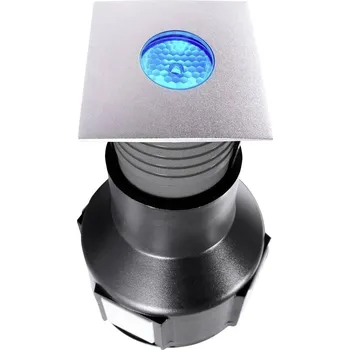 Venkovní osvětlení Deko Light Easy Square II RGB 730244 podlahové svítidlo pevně vestavěné LED LED 3.50 W stříbrná