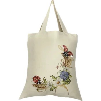 Kabelka Tegatex Látková taška - luční kvítí beruška