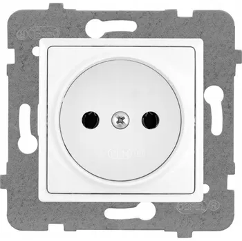 Elektrická zásuvka Bílá nástěnná Elektrická Zásuvka Polmark