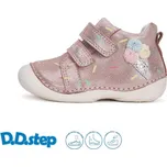 Celoroční obuv DDstep S015-51219B Metallic Pink dívčí Velikost: 20