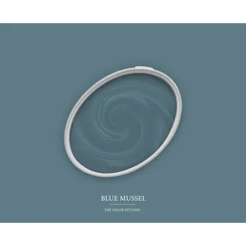 A.S. Création | Interiérová barva na zeď The Color Kitchen | Blue Mussel DD125592 | modrá | 2,5 l + Modrá disperzní barva do interiéru Blue Mussel DD125592 v objemu 2,5 l s intenzivním krytím