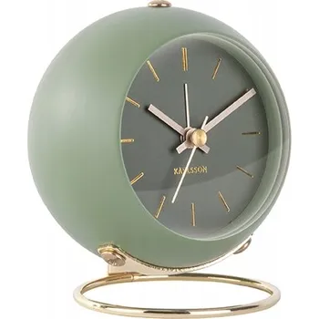 Budík Budík Karlsson zelený, 9,5 cm