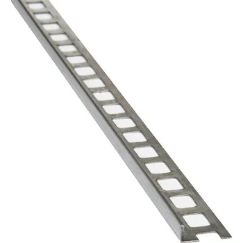 Stavební profil Nerez profil l 8mm 300cm brus