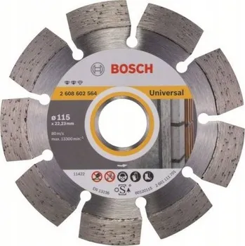 Řezný kotouč Bosch Diamantový řezací kotouč Expert for Universal 115 x 22 mm - 2608602564