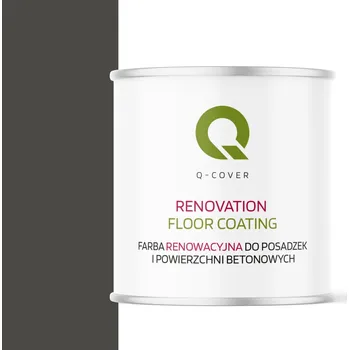 barva na beton BARVA PRO RENOVACI PODLAH Z BETONU GARÁŽ ŠEDÁ TMAVÁ RAL 7022 POLOMATNÁ 2,5L