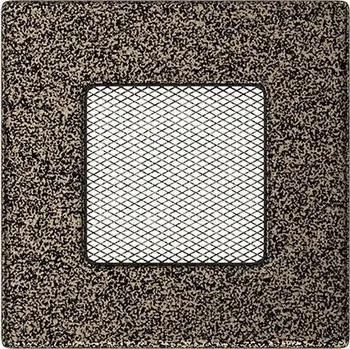 Větrací mřížka Mřížka výdechová lakovaná Kratki hnědá