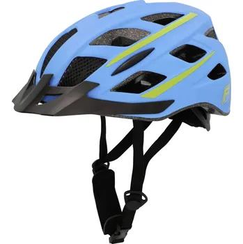 Pracovní přilba FISCHER FAHRRAD Urban Montis Cyklistická helma modrá Konfekční velikost=S/M Obvod hlavy=52-59 cm