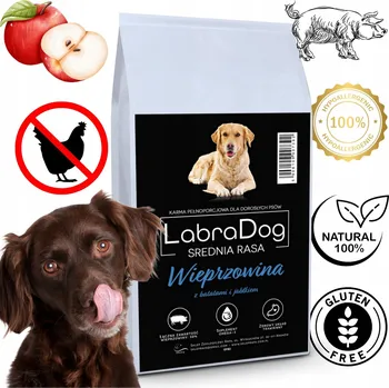 Krmivo pro psa LabraDog Superfood Hypoalergenní Vepřové bez kuřete s jablkem 2kg