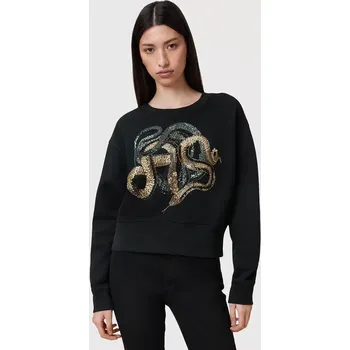 Pánská mikina Mikina AllSaints SLITHA W045JC černá 99X, vel. XS