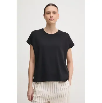 Pánské oblečení Bavlněné tričko Tommy Hilfiger WW0WW44544 černá 99X, vel. L