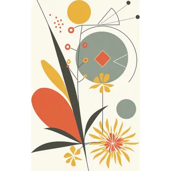 Plakát Plakát Geometrická zahrada bez rámu 61 x 91,5 cm