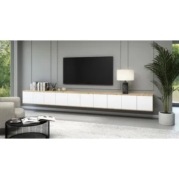 Televizní stolek ArtPK Závěsný TV stolek SEVILLA | 350 cm