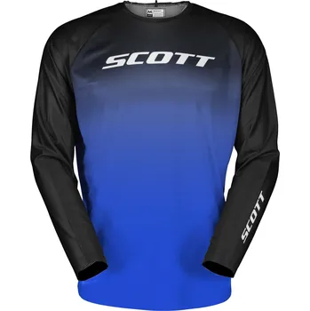 Moto dres Motokrosový dres SCOTT EVO Swap černo-modrý výprodej S