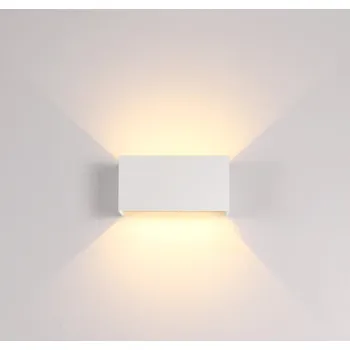 Nástěnné svítidlo Nástěnné svítidlo RJJ bílé s integrovaným LED zdrojem 24 W