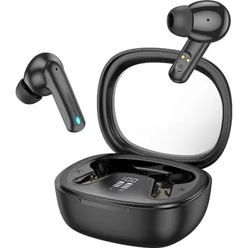Sluchátka HOCO Shadow EQ6 TWS - Bluetooth bezdrátová - USB-C - špunty - černá