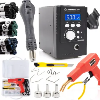 Páječka PÁJECÍ STANICE TECHREBAL 2008 700W, HORKOVZDUŠNÁ PISTOLE, SVAŘOVACÍ ZAŘÍZENÍ PLASTŮ, PÁJKA