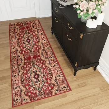 Koberec Běhoun na míru Atlas - orientální 3 - červený Rozměr koberce: 140 cm