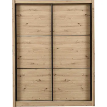 Šatní skříň Skříň šatní dub artisan NAVARA 165