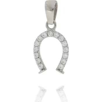 Přívěsek Přívěsek podkova z bílého zlata