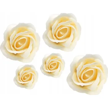 umělá květina Mýdlová Růže do Kytic, Mýdlové Květy Voňavé jako dárek / Upomínka, 5 ks