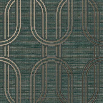 Tapeta VINYLOVÁ TAPETA S RAŽBOU GEOMETRICKÉ VZORY