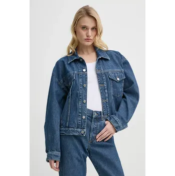 Dámská casual bunda Džínová bunda Filippa K tmavomodrá barva, přechodná, 31380 31380.FK 59J, vel. 36