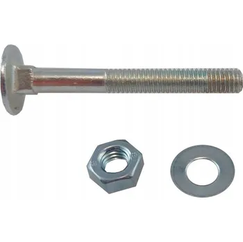 Šroub Zámkový šroub s půlkulatou hlavou a dosedací plochou DIN603 M5x55 tř. 4.8 balení 1kg