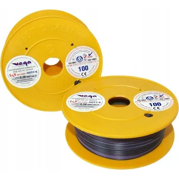 elektrický kabel Kabel LGY/H05V-K 0,50 mm2 100 m Černo-Fialový