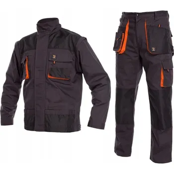 Pracovní obuv PRACOVNÍ ODĚV PROCERA Prowork Bunda + Kalhoty s laclem BOZP Mikina Sada 48