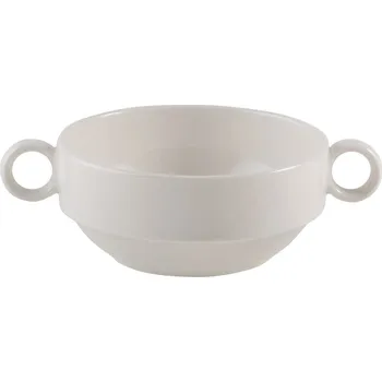 KREMA Joker miska na polévku/bujón stohovatelná 350 ml, 120 mm krémová