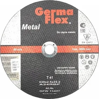 Řezný kotouč Řezací kotouč na kov Germa Flex GFW 13447 230 x 22,2 mm