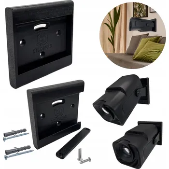 Projekční technika Držák na stěnu nebo strop pro projektor HY320 MINI, SOLIDNÍ, SNADNÁ MONTÁŽ