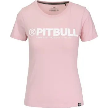 Dámské tričko PitBull West Coast - dámské triko PITBULL R růžové Barva: růžová, Vel: XL