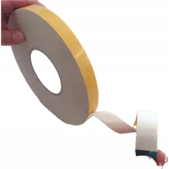 Oboustranná samolepicí pěnová montážní páska z bílé pěny 12 mm/50 m 1 mm