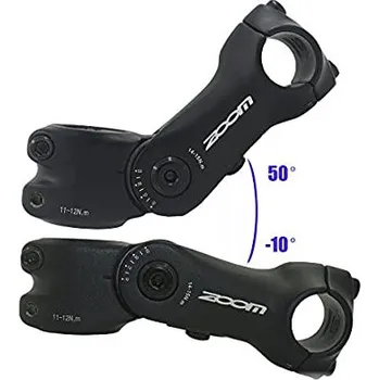 Představec na kolo Nastavitelný představec ZOOM TDS C331 25,4 mm 105 mm -10/+50